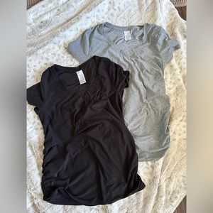 Two maternity shirts